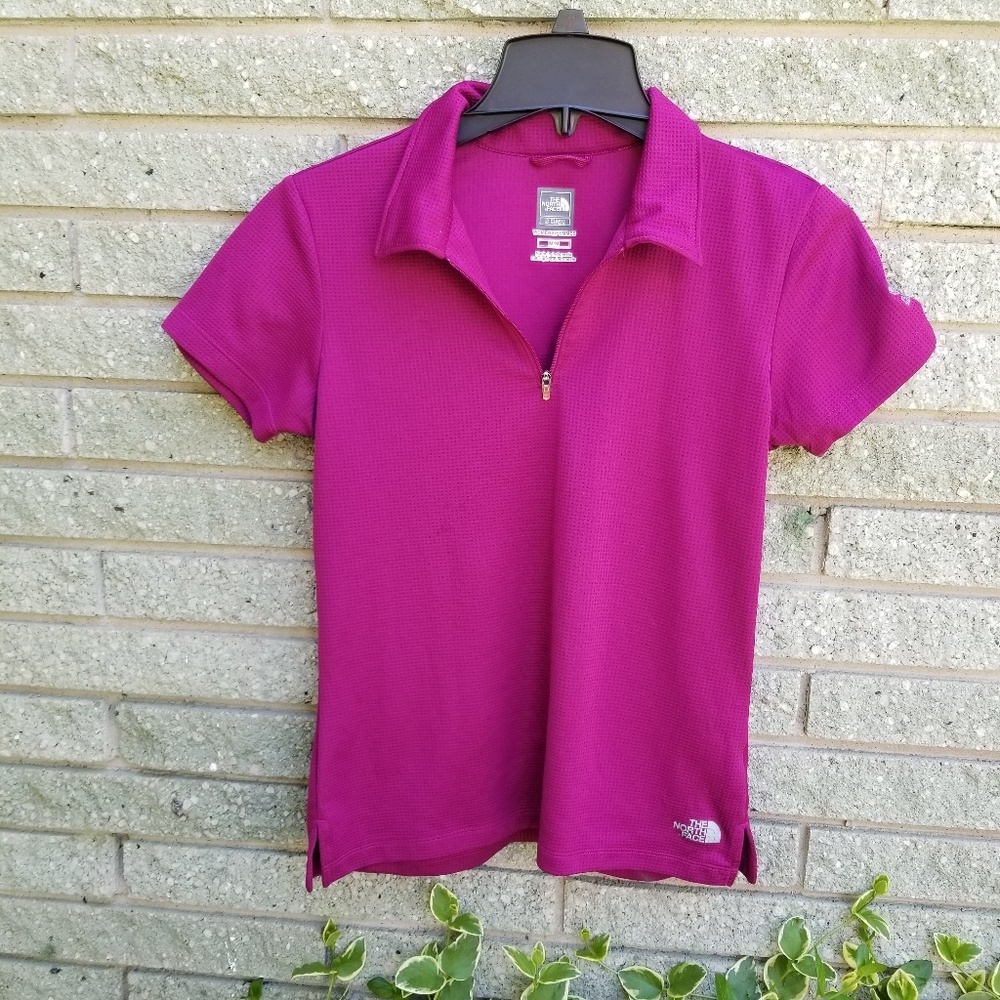 🌻 The north face M1/4 zip short sleeve vapor